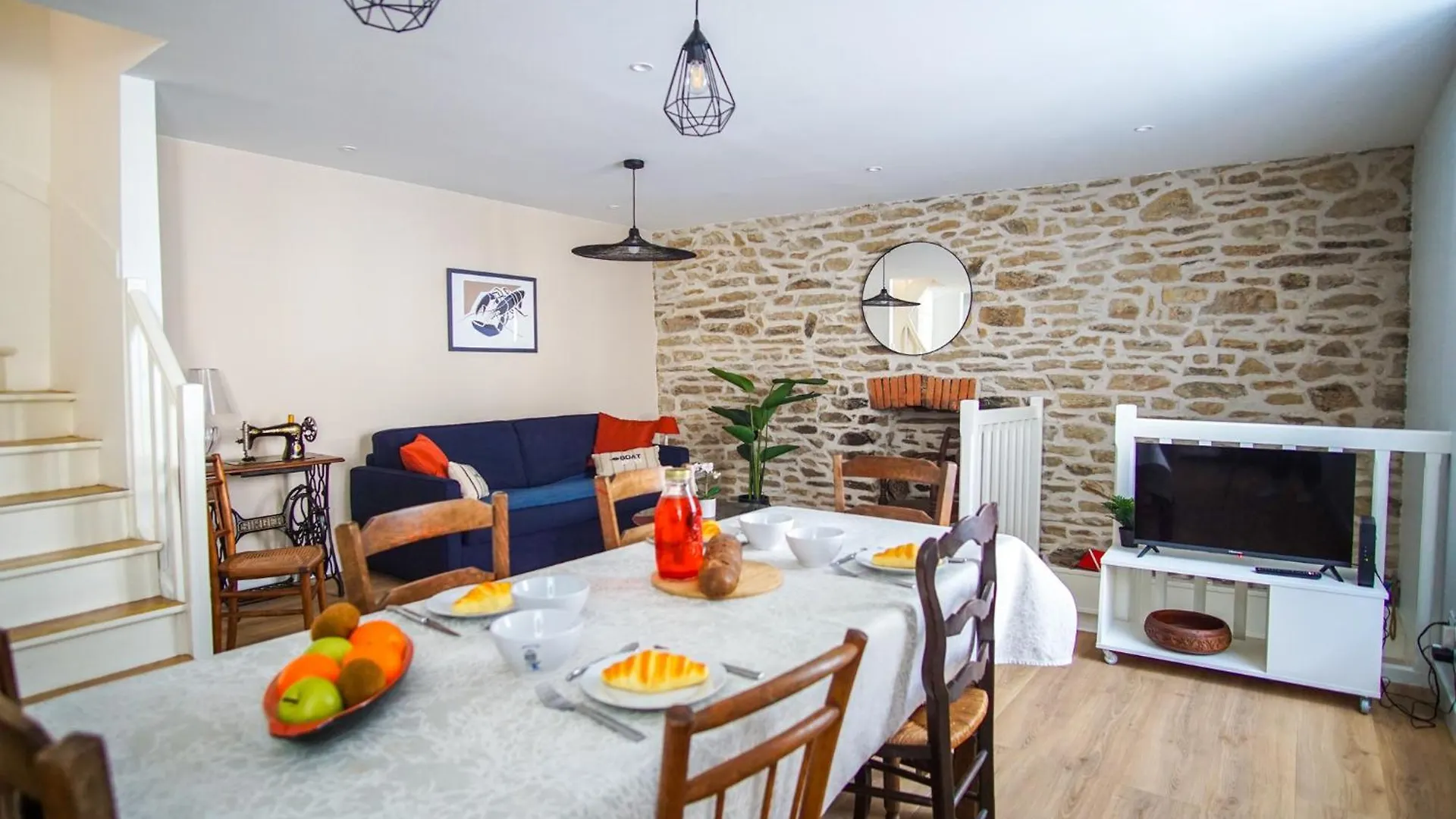 -Ty Gwen- Maison De Ville Au Centre De קונקרנו