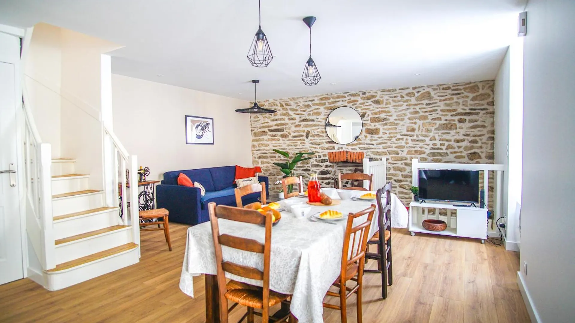 -Ty Gwen- Maison De Ville Au Centre De קונקרנו